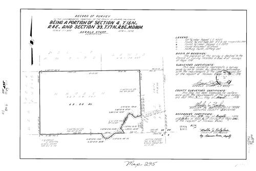 Click to see Record of Survey Book 6, pg. 295 (1978) of Nevada County Recorders Survey Maps Book 6