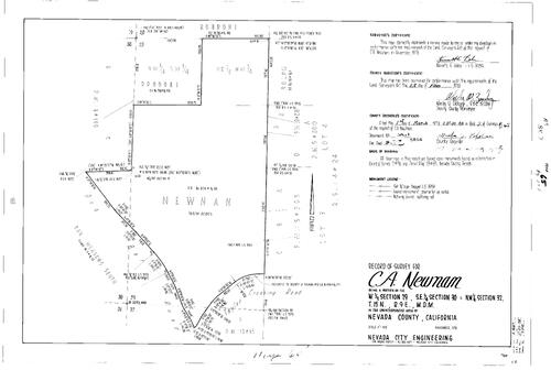 Click to see Record of Survey Book 7, pg. 65 (1979) of Nevada County Recorders Survey Maps Book 7