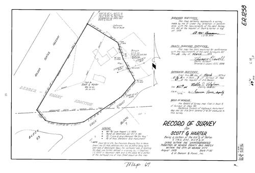 Click to see Record of Survey Book 7, pg. 67 (1979) of Nevada County Recorders Survey Maps Book 7