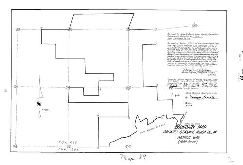 Click to see Record of Survey Book 7, pg. 89 (1979) of Nevada County Recorders Survey Maps Book 7