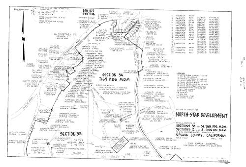 Click to see Record of Survey Book 7, pg. 104 (1979) of Nevada County Recorders Survey Maps Book 7