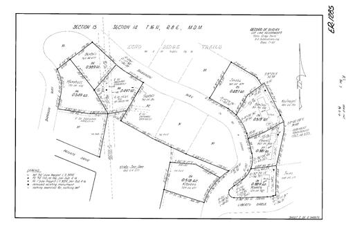 Click to see Record of Survey Book 7, pg. 141 (1979) of Nevada County Recorders Survey Maps Book 7