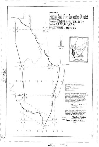 Click to see Record of Survey Book 7, pg. 171 (1979) of Nevada County Recorders Survey Maps Book 7