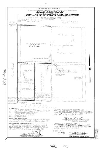 Click to see Record of Survey Book 7, pg. 230 (1980) of Nevada County Recorders Survey Maps Book 7