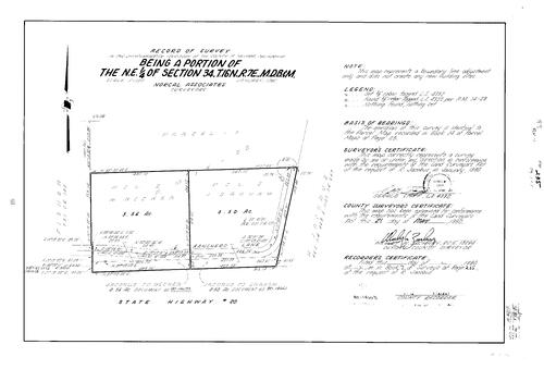 Click to see Record of Survey Book 7, pg. 235 (1980) of Nevada County Recorders Survey Maps Book 7