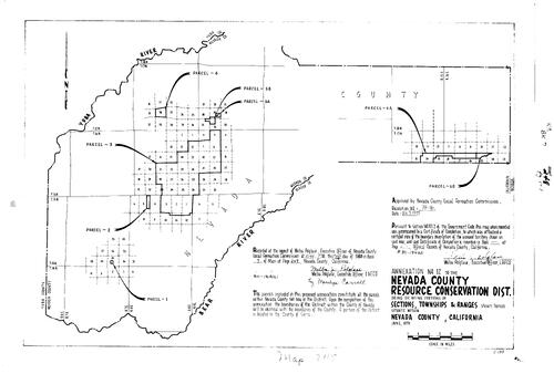 Click to see Record of Survey Book 7, pg. 248 (1980) of Nevada County Recorders Survey Maps Book 7