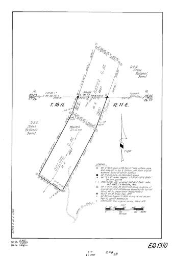 Click to see Record of Survey Book 8, pg. 78 (1981) of Nevada County Recorders Survey Maps Book 8