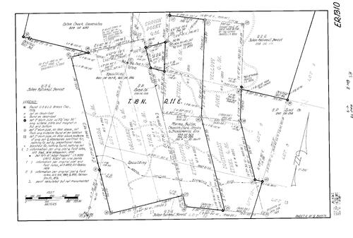 Click to see Record of Survey Book 8, pg. 78 (1981) of Nevada County Recorders Survey Maps Book 8
