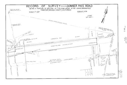 Click to see Record of Survey Book 8, pg. 148 (1981) of Nevada County Recorders Survey Maps Book 8