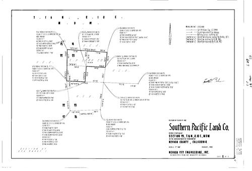 Click to see Record of Survey Book 9, pg. 79 (1984) of Nevada County Recorders Survey Maps Book 9