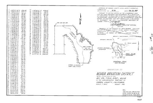 Click to see Record of Survey Book 9, pg. 82 (1984) of Nevada County Recorders Survey Maps Book 9