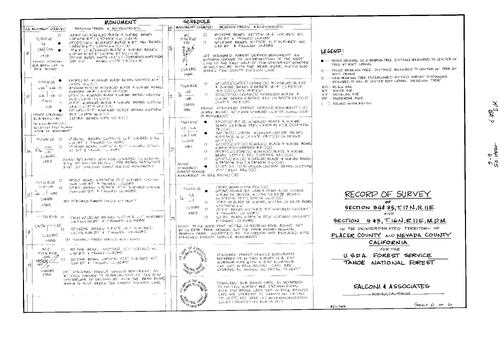 Click to see Record of Survey Book 9, pg. 95 (1984) of Nevada County Recorders Survey Maps Book 9
