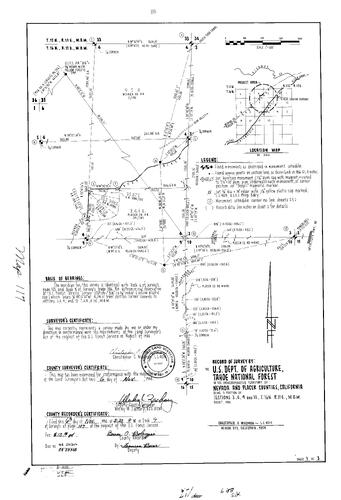 Click to see Record of Survey Book 9, pg. 117 (1984) of Nevada County Recorders Survey Maps Book 9