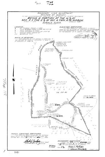 Click to see Record of Survey Book 9, pg. 118 (1984) of Nevada County Recorders Survey Maps Book 9