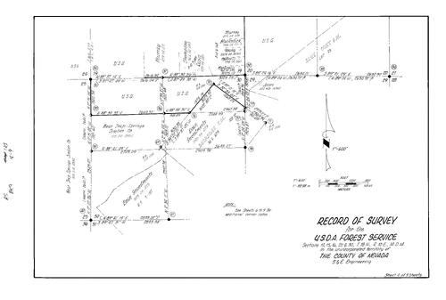 Click to see Record of Survey Book 9, pg. 125 (1985) of Nevada County Recorders Survey Maps Book 9
