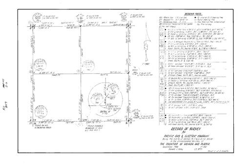 Click to see Record of Survey Book 9, pg. 145 (1985) of Nevada County Recorders Survey Maps Book 9
