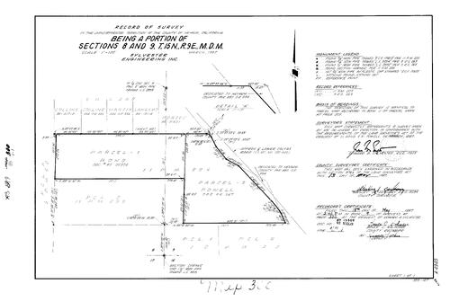 Click to see Record of Survey Book 9, pg. 300 (1987) of Nevada County Recorders Survey Maps Book 9