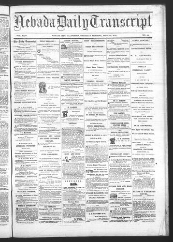 April 25, 1872