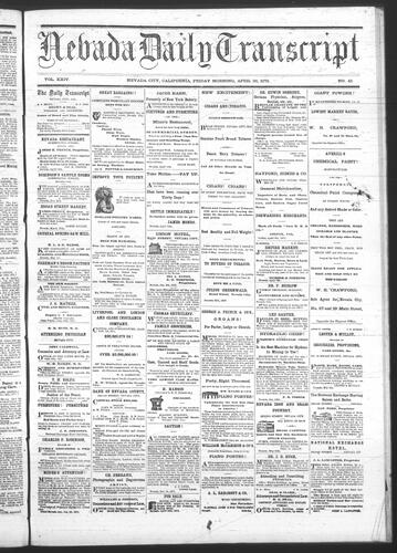 April 26, 1872