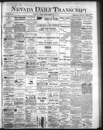 April 26, 1884