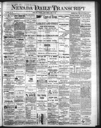 April 27, 1884