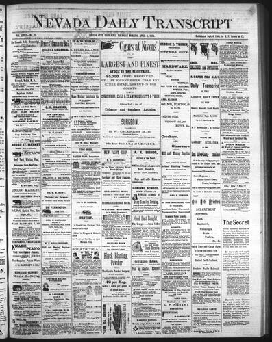 April 3, 1884