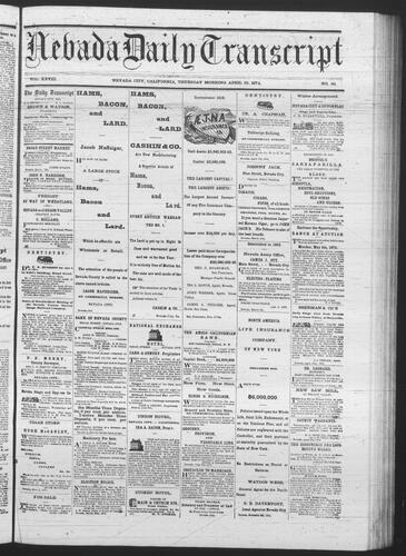 April 30, 1874