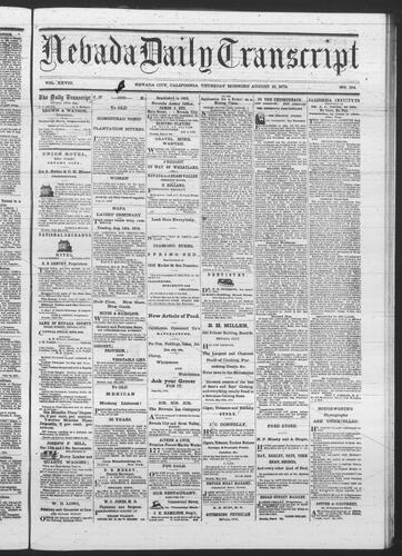 August 13, 1874