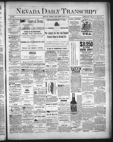 August 31, 1884
