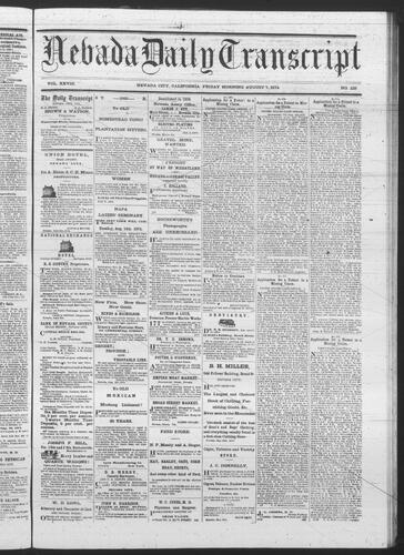 August 7, 1874