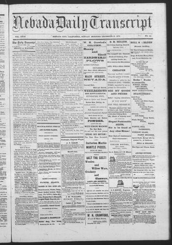 December 13, 1874
