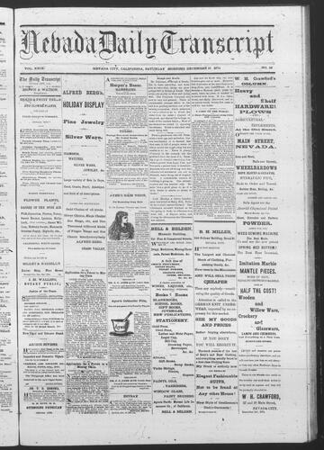 December 19, 1874