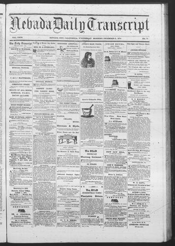 December 2, 1874