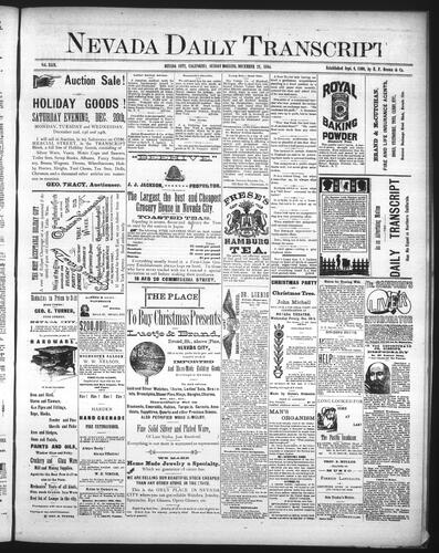 December 21, 1884