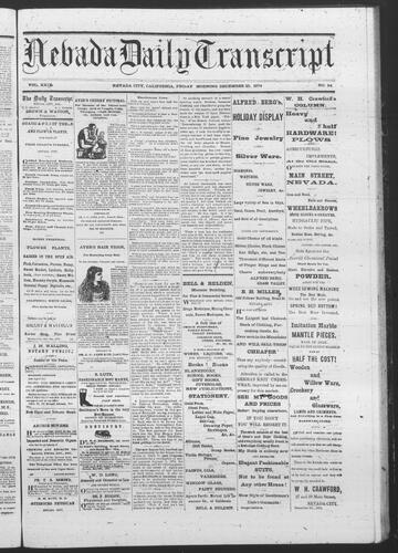 December 25, 1874