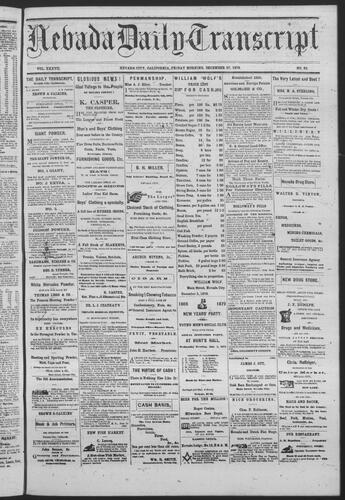 December 27, 1878