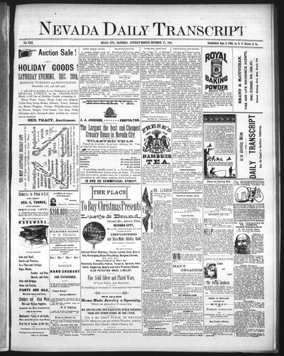December 27, 1884