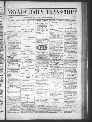 December 3, 1869