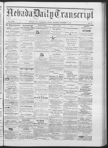 December 3, 1875