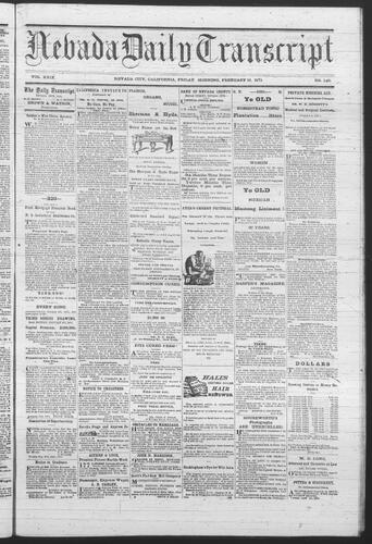 February 19, 1875