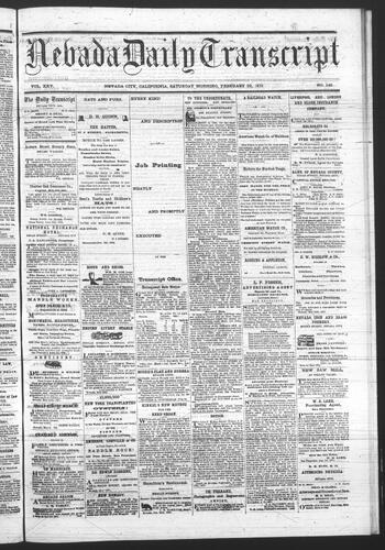 February 22, 1873