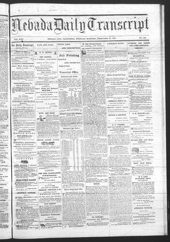 February 25, 1873