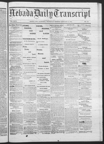 February 25, 1874