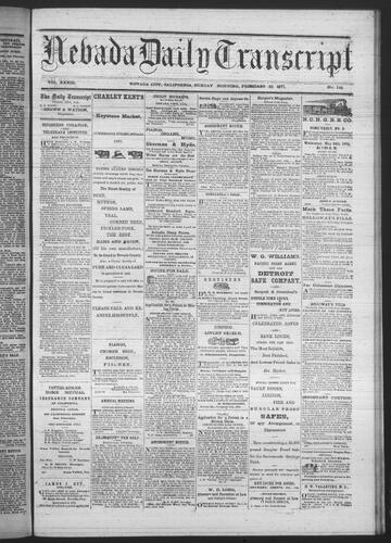 February 25, 1877