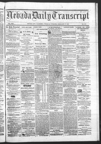 February 27, 1873