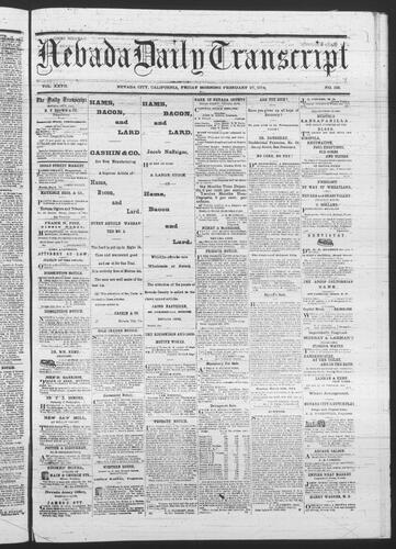 February 27, 1874