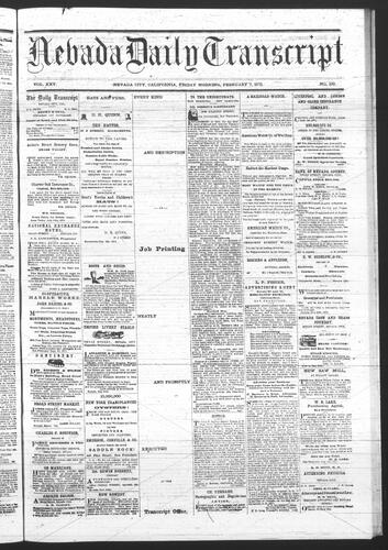 February 7, 1873