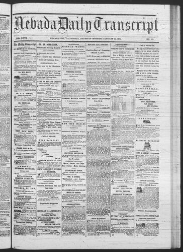 January 15, 1874