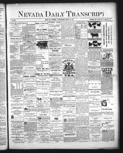 January 25, 1885