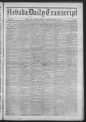 January 27, 1876